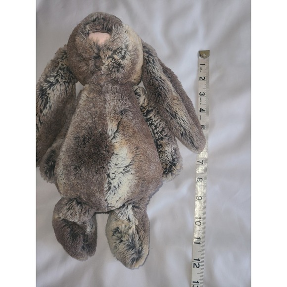 Jellycat Bashful Bunny Plush Toy Woodland Fawn Soft Floppy Ears 12 Inch READ - Picture 4 of 16
